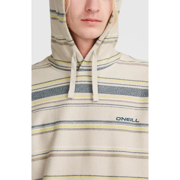 Sweat à capuche Bavaro | Grey Vintage Stripe
