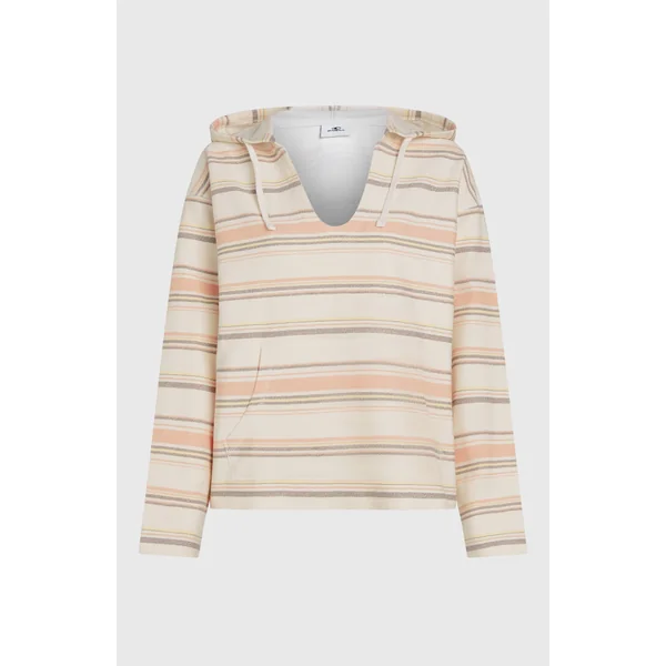 Sweat à capuche Bavaro | White Bavarro Stripe