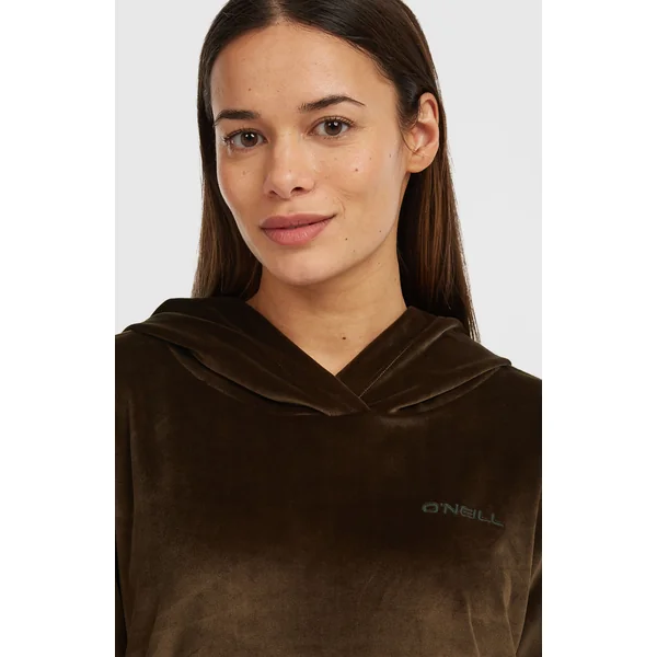 Sweat à capuche en velours FWC'Cruz | Coffee Bean