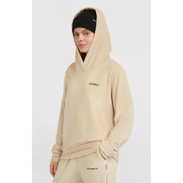 Sweat à capuche en velours FWC'Cruz | Macaron