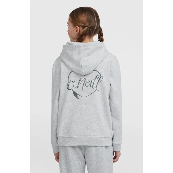 Sweat à capuche Essentials | White Melange