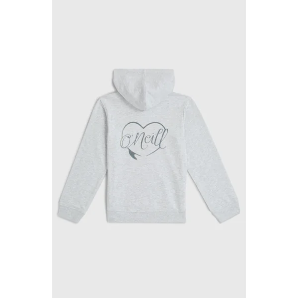 Sweat à capuche Essentials | White Melange