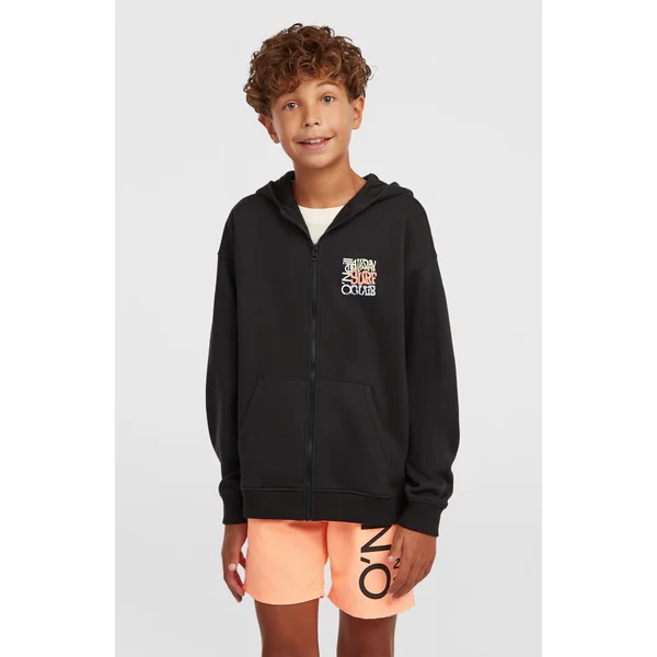 Sweat à capuche et zip intégral Graphic | Black Out