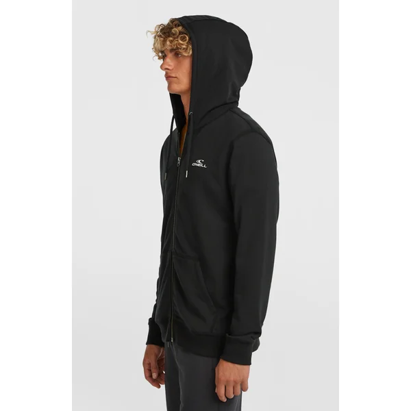 Sweat à capuche et zip intégral Small Logo | Black Out