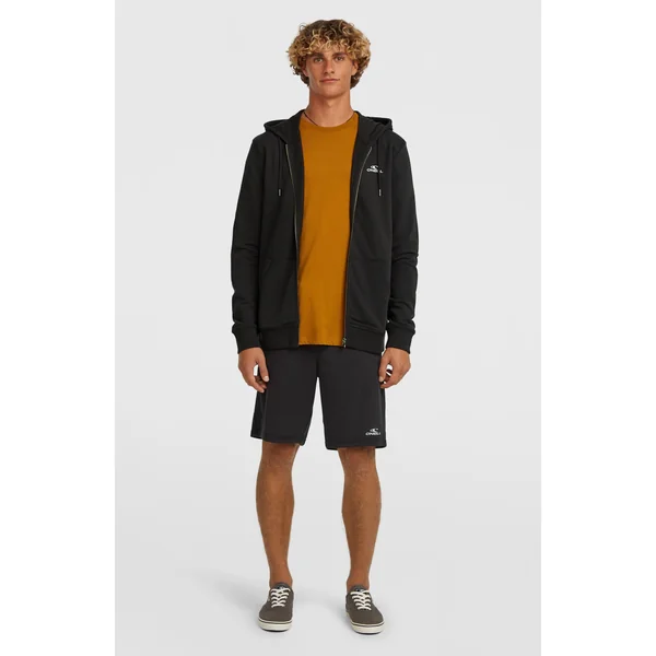 Sweat à capuche et zip intégral Small Logo | Black Out