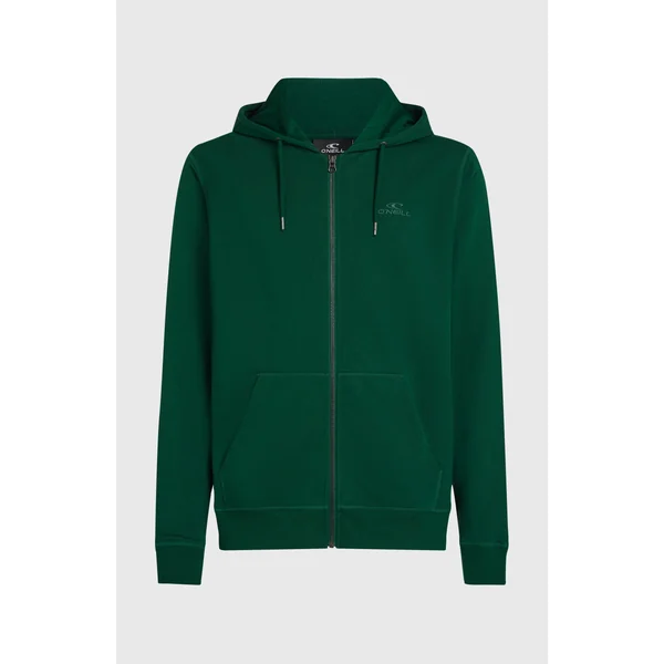 Sweat à capuche et zip intégral Small Logo | Emerald Envy