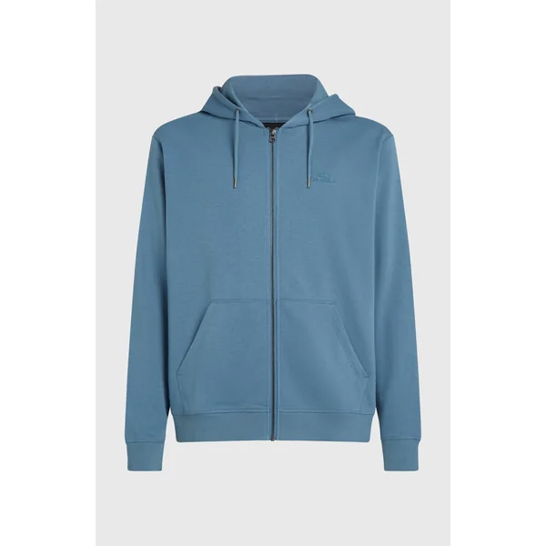 Sweat à capuche et zip intégral Small Logo | Mozart Blue