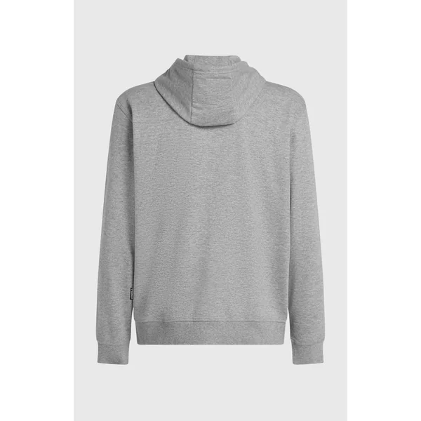 Sweat à capuche et zip intégral Small Logo | Silver Melee