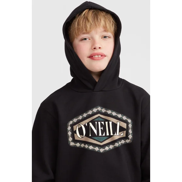 Sweat à capuche Front Print | Black Out