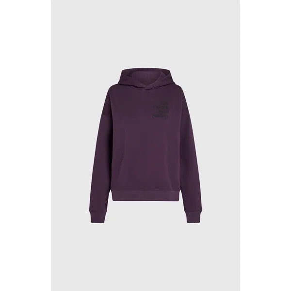 Sweat à capuche Future Surf Society | Aubergine