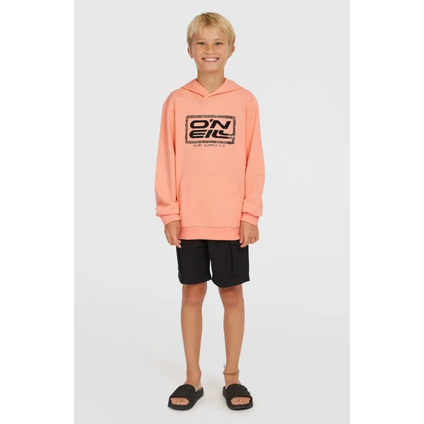 Sweat à capuche Logo | Coral Pop