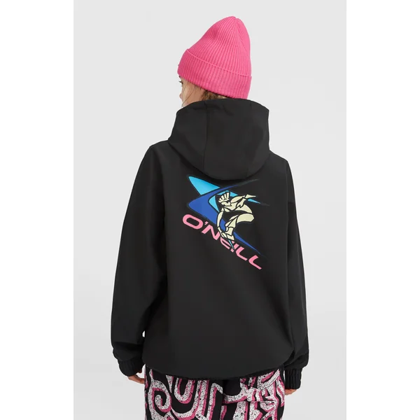 Sweat à capuche Softshell FWC'Play | Black Out