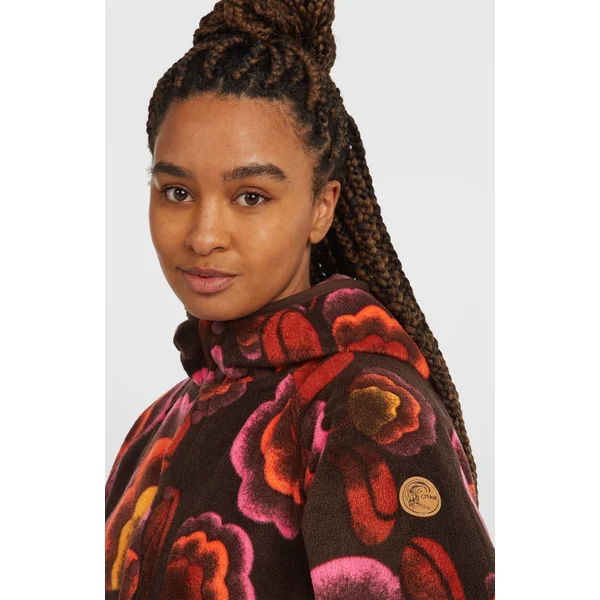 Sweat à capuche superfleece O'Riginals | Brown Originals Flower