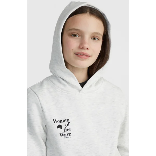 Sweat à capuche Women of the Wave | White Melange