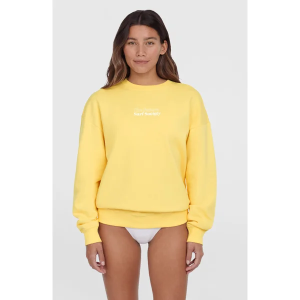 Sweatshirt Future Surf Crew | Tender Buttercup