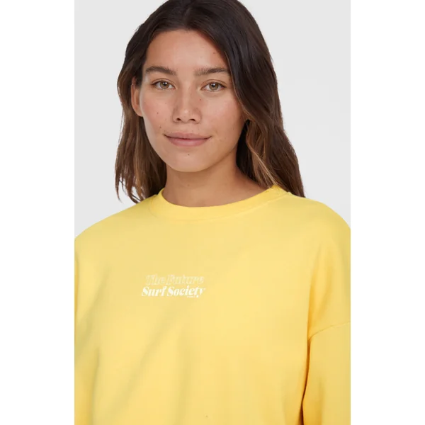 Sweatshirt Future Surf Crew | Tender Buttercup