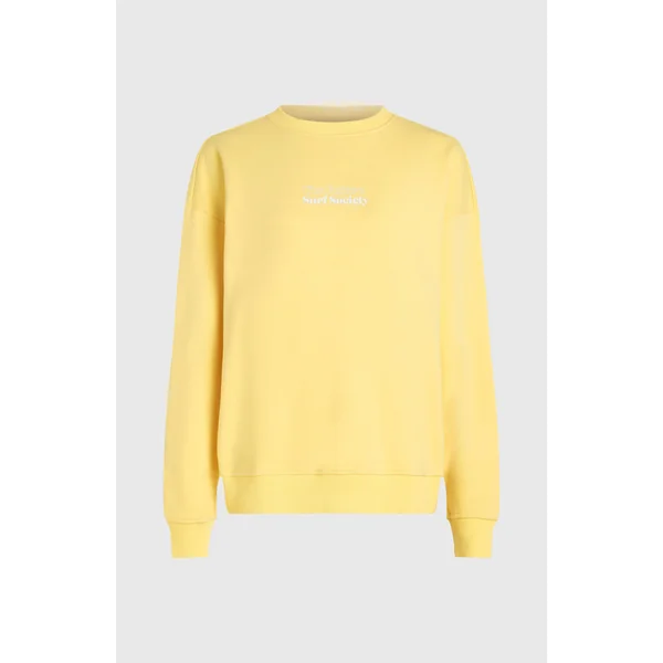 Sweatshirt Future Surf Crew | Tender Buttercup