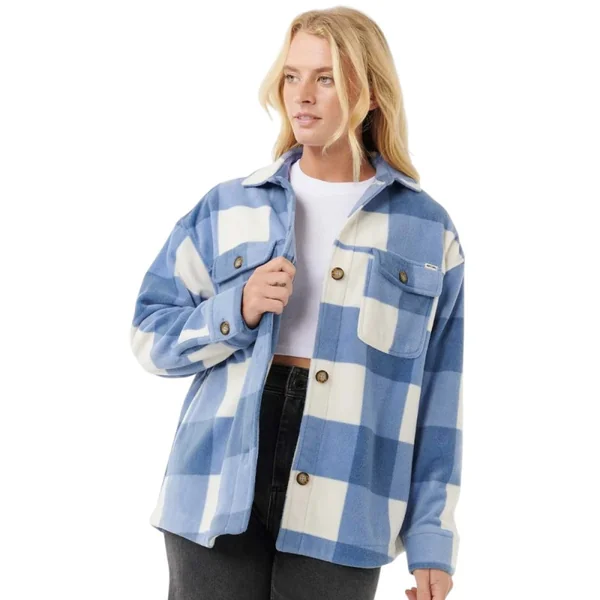 Sweatshirt rip curl neon isles fleece l-s shirt blue