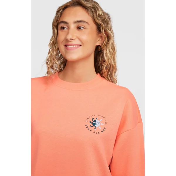 Sweatshirt Summer Must-Have Crewneck | Funky Peach