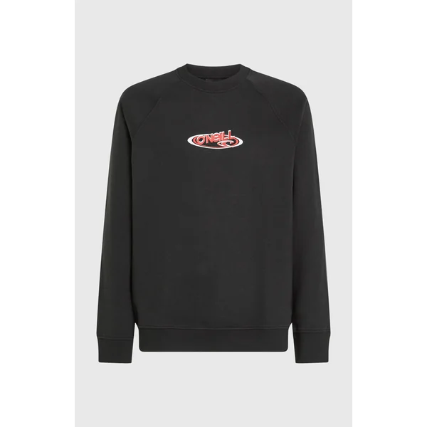 Sweatshirt à col rond Essentials 90s Logo | Black Out