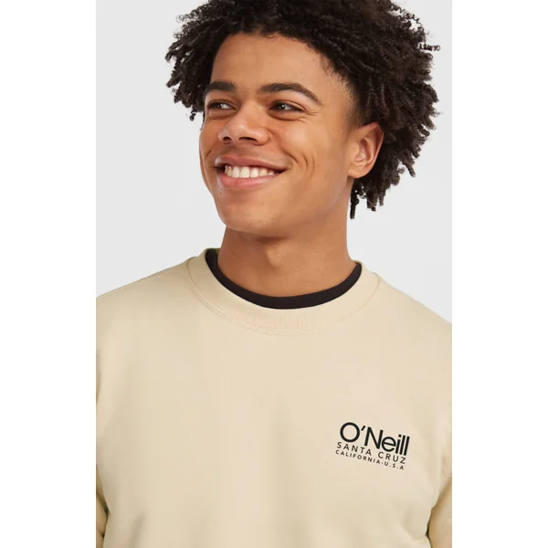 Sweatshirt à col rond Original Cali Logo | Macaron