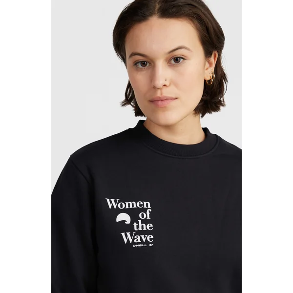 Sweatshirt à col rond Women of the Wave | Black Out