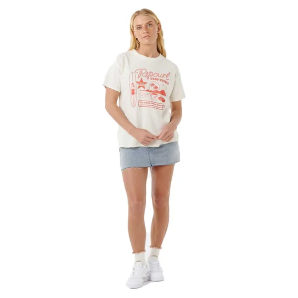 T shirt rip curl surf supply relaxed tee bone