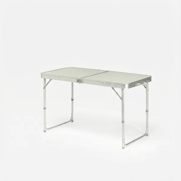 Table de camping pliante, 4 tabourets, 4 à 6 personnes, vert