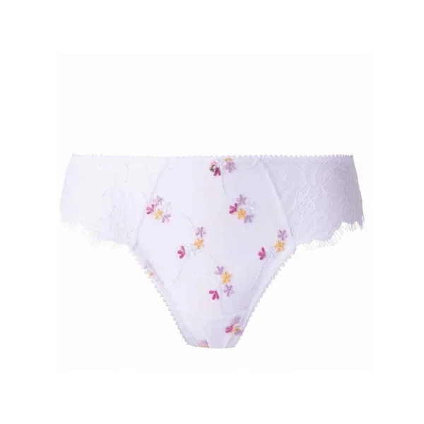 Tanga blanc Brigitte Bardot