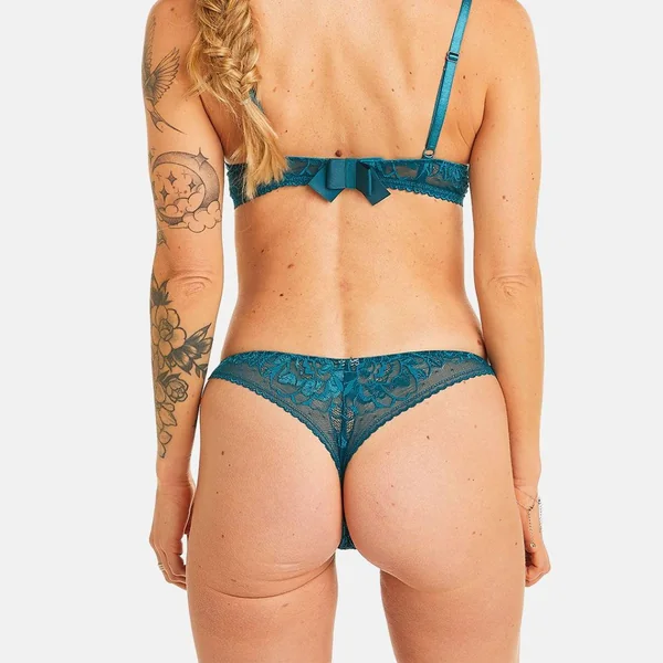 Tanga Brésilien bleu Nanaya Camille Cerf x Pomm Poire