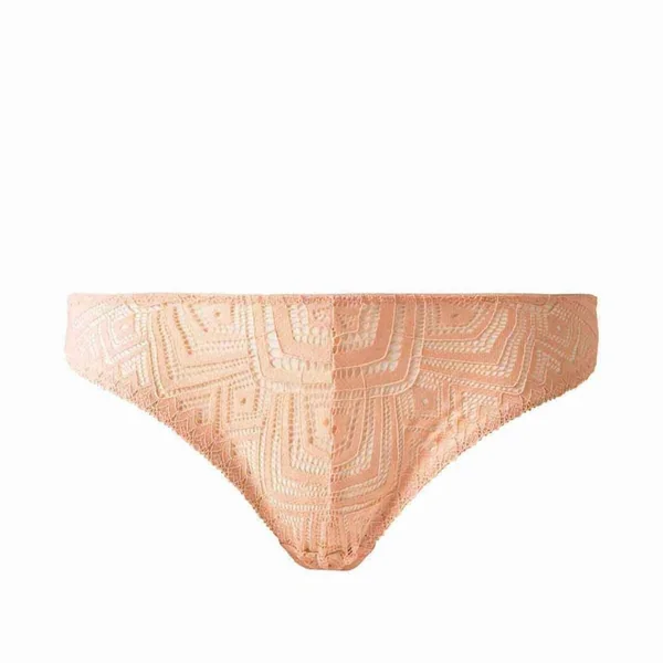 Tanga brésilien chair Nina beige Morgan Lingerie