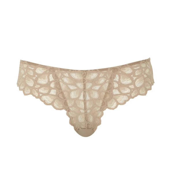 Tanga Brésilien dentelle - Miel Panache Allure