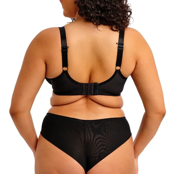 tanga noir lurex Elomi
