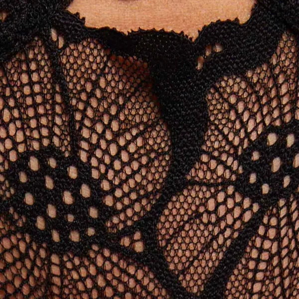 Tanga noir Ophélie Morgan Lingerie