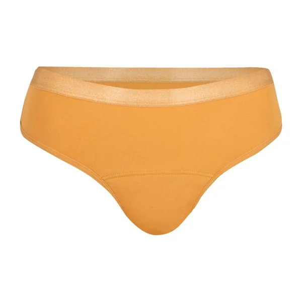Tanga pour les règles femme Athena beige Athéna
