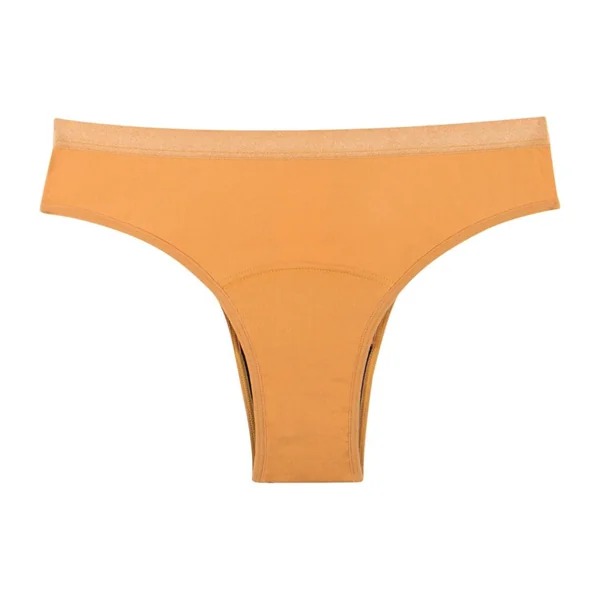 Tanga pour les règles femme Athena beige Athéna