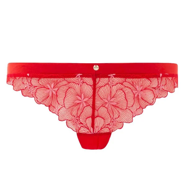 Tanga rouge Amandine Morgan Lingerie