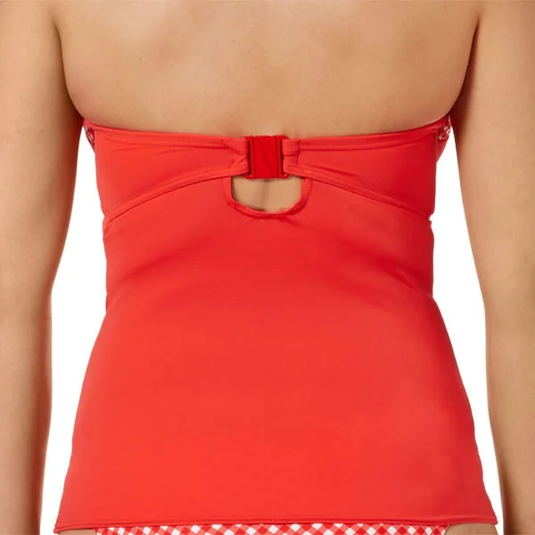 Tankini bandeau à armatures