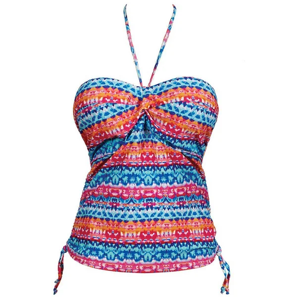 Tankini bandeau à armatures
