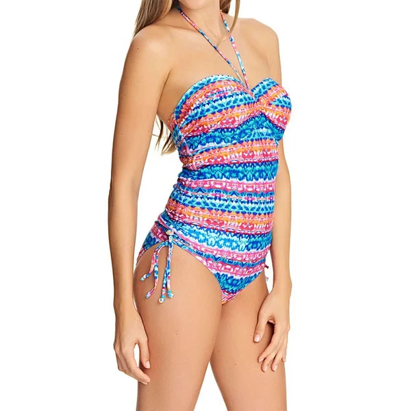 Tankini bandeau à armatures