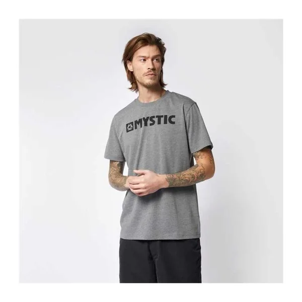 Tee shirt femme MYSTIC Brand Tee Dark Grey Melee