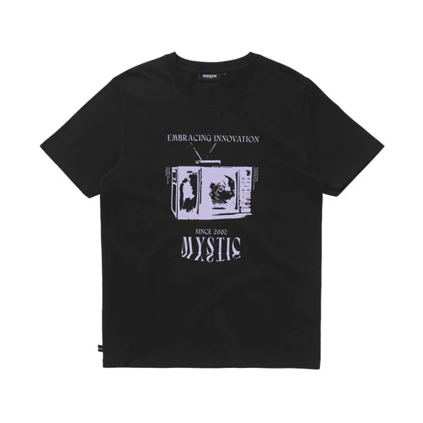 Tee shirt MYSTIC Broadcast Tee Black