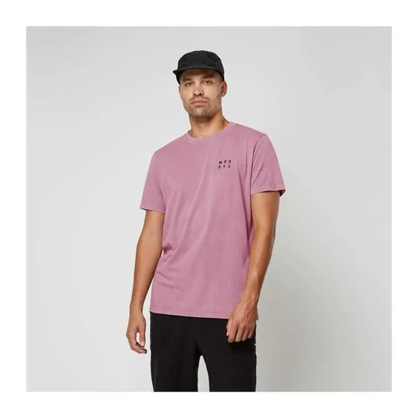 Tee shirt MYSTIC The Mirror GMT Dye Tee Dusty Pink