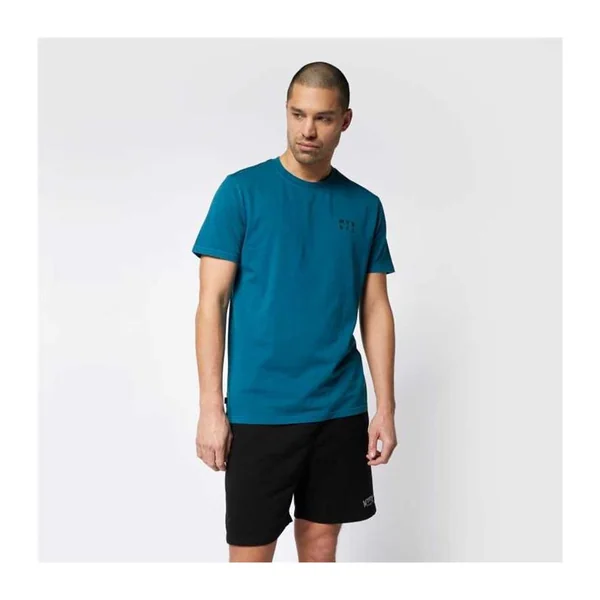 Tee shirt MYSTIC The Mirror GMT Dye Tee Ocean
