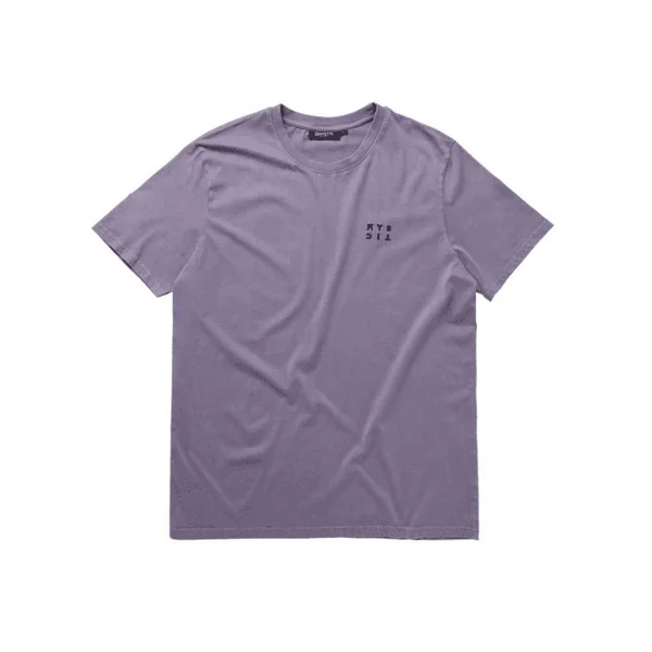 Tee shirt MYSTIC The Mirror GMT Dye Tee Retro Lilac