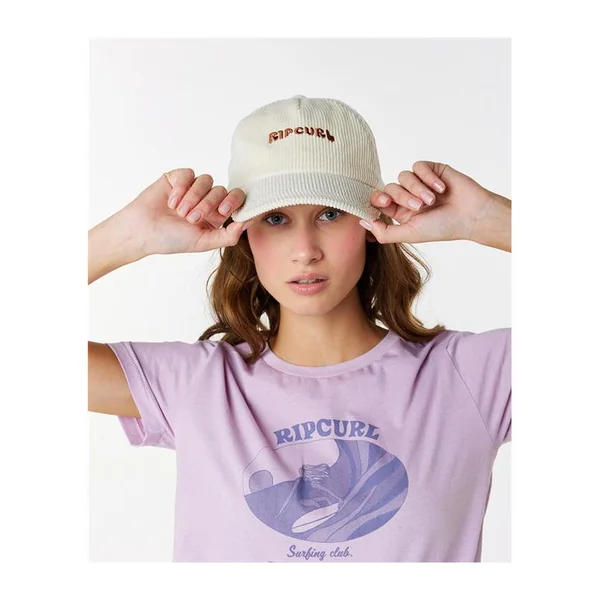 Teeshirt femme RIPCURL Re-Entry Crew Neck Tee Lilac