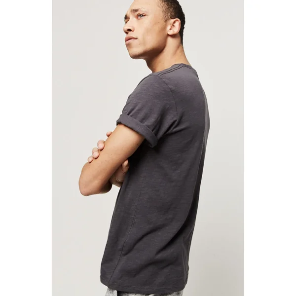 Tee-Shirt Jack's Base Regular Fit Crew | Asphalt - A