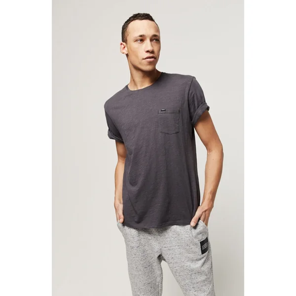 Tee-Shirt Jack's Base Regular Fit Crew | Asphalt - A