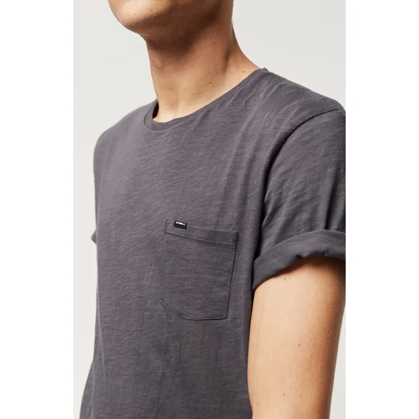 Tee-Shirt Jack's Base Regular Fit Crew | Asphalt - A