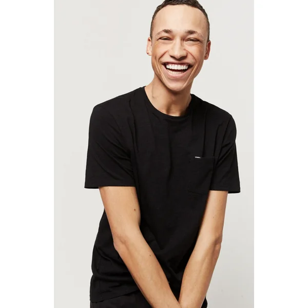 Tee-Shirt Jack's Base Regular Fit Crew | BlackOut - A